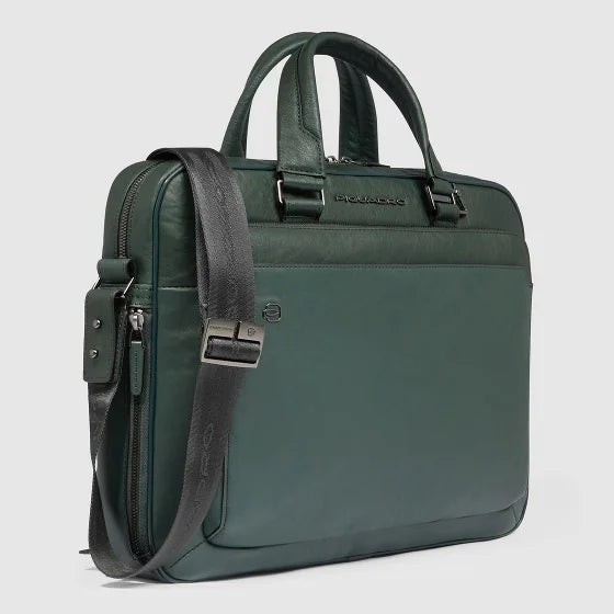 Borsa Piquadro in pelle porta pc 15"