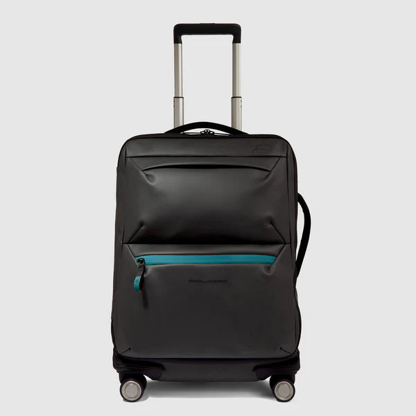 Trolley Piquadro da cabina a 4 ruote resistente all'acqua