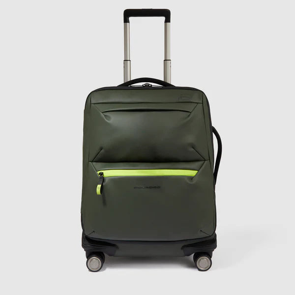 Trolley Piquadro da cabina a 4 ruote resistente all'acqua