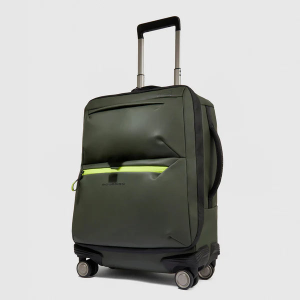 Trolley Piquadro da cabina a 4 ruote resistente all'acqua