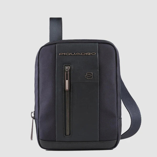 Borsello Piquadro uomo porta iPad®mini in tessuto riciclato
