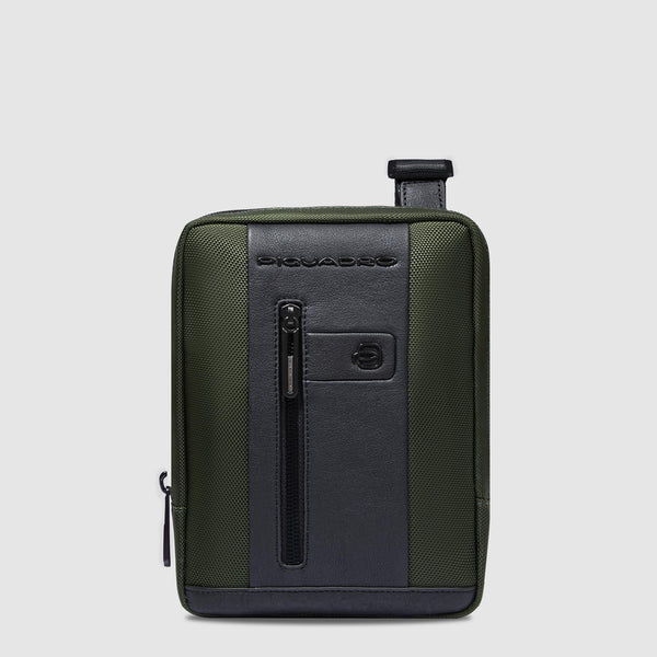 Borsello Piquadro uomo porta iPad®mini in tessuto riciclato