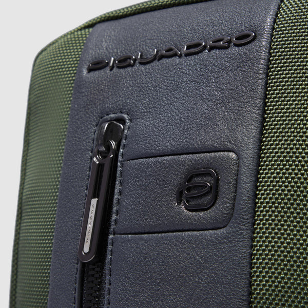 Borsello Piquadro uomo porta iPad®mini in tessuto riciclato