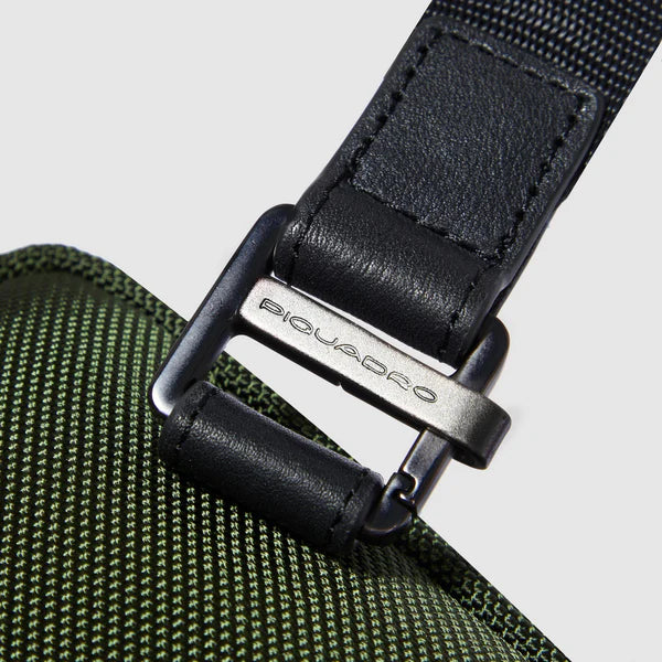 Borsello Piquadro uomo porta iPad®mini in tessuto riciclato