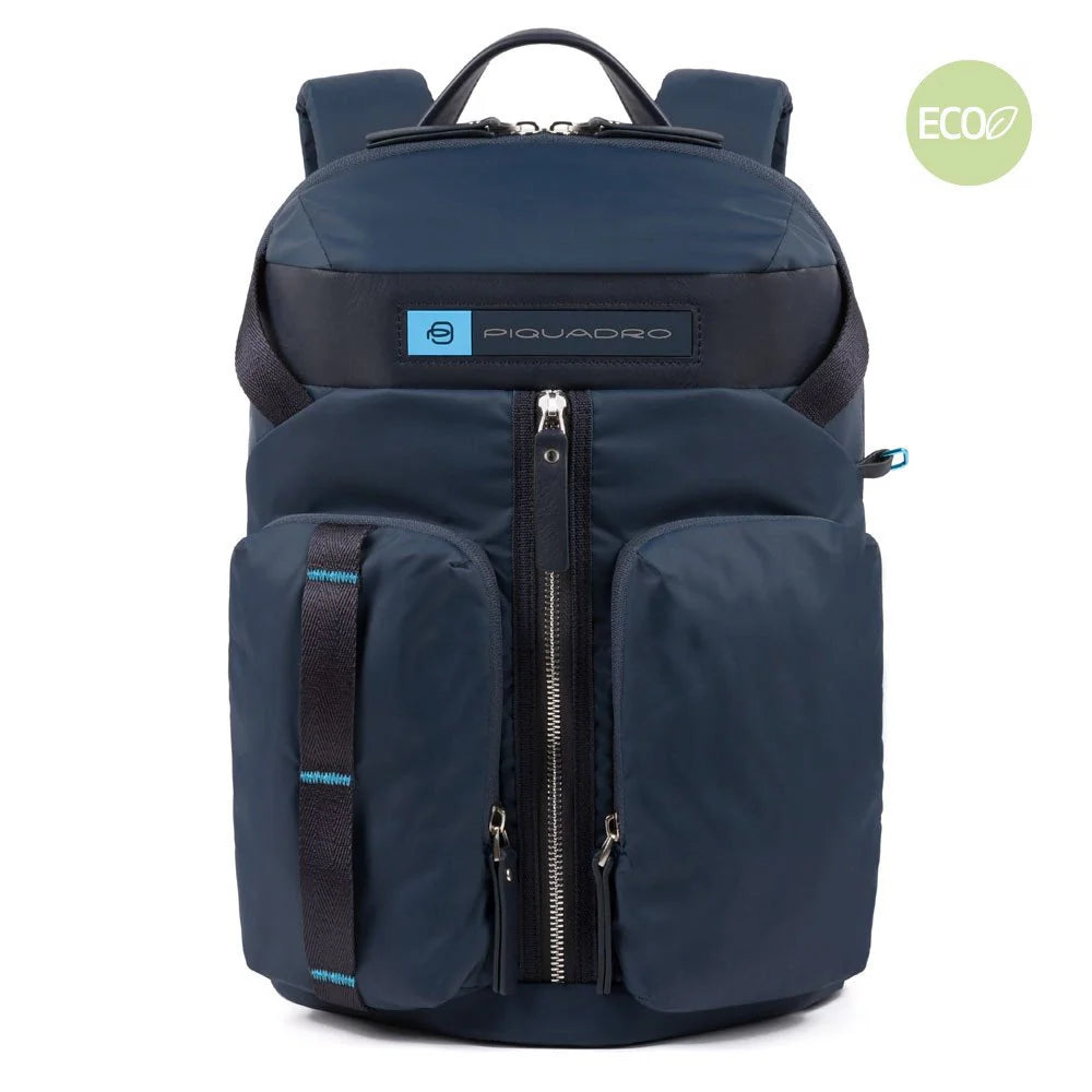 Zaino Piquadro In Nylon Rigenerato Porta Computer 14"