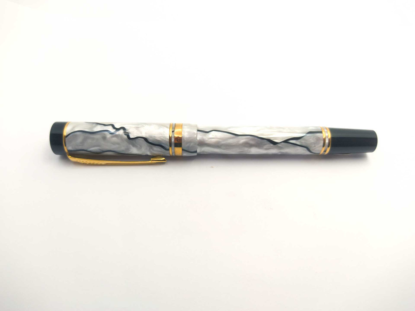 Penna Roller Parker Duofold Madreperla