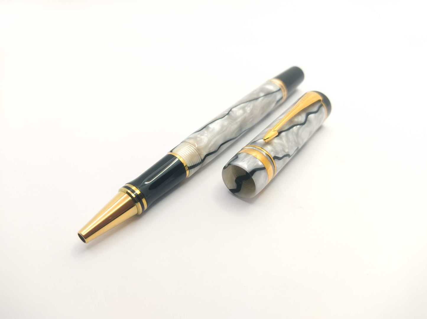 Penna Roller Parker Duofold Madreperla