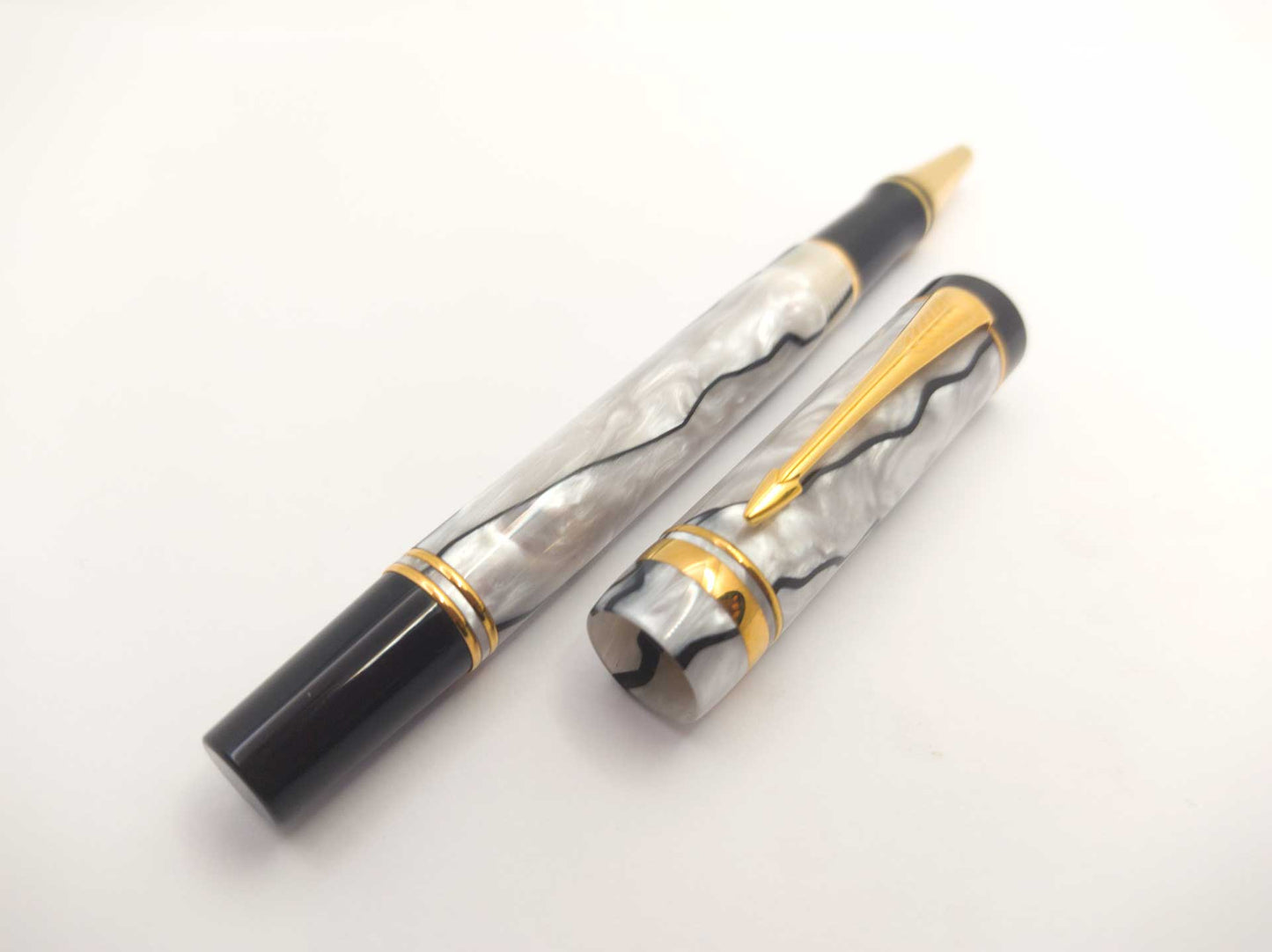Penna Roller Parker Duofold Madreperla