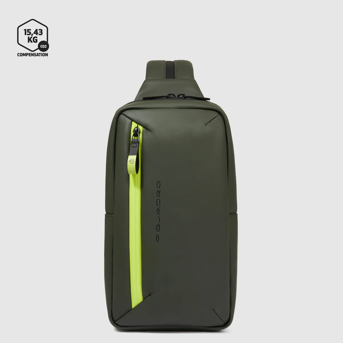 Zaino Piquadro monospalla uomo resistente all' acqua