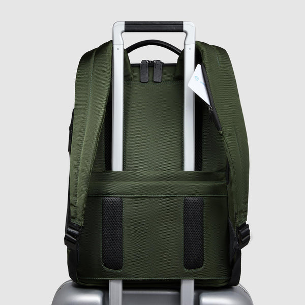 Zaino Piquadro porta PC 15,6" in tessuto riciclato