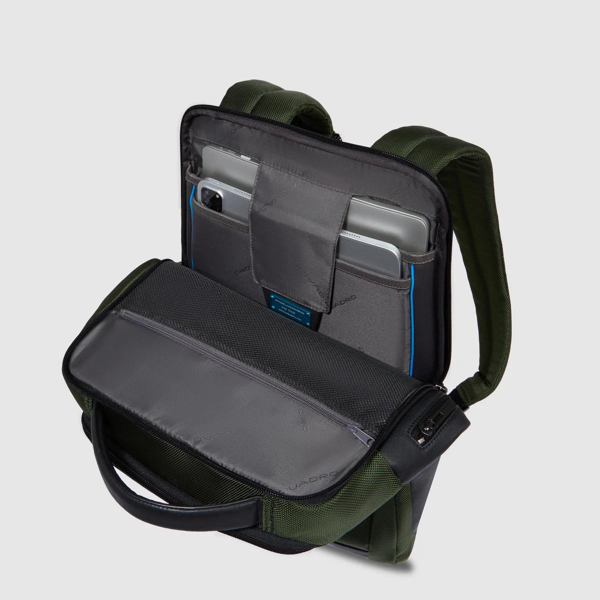 Zaino Piquadro porta PC 15,6" in tessuto riciclato