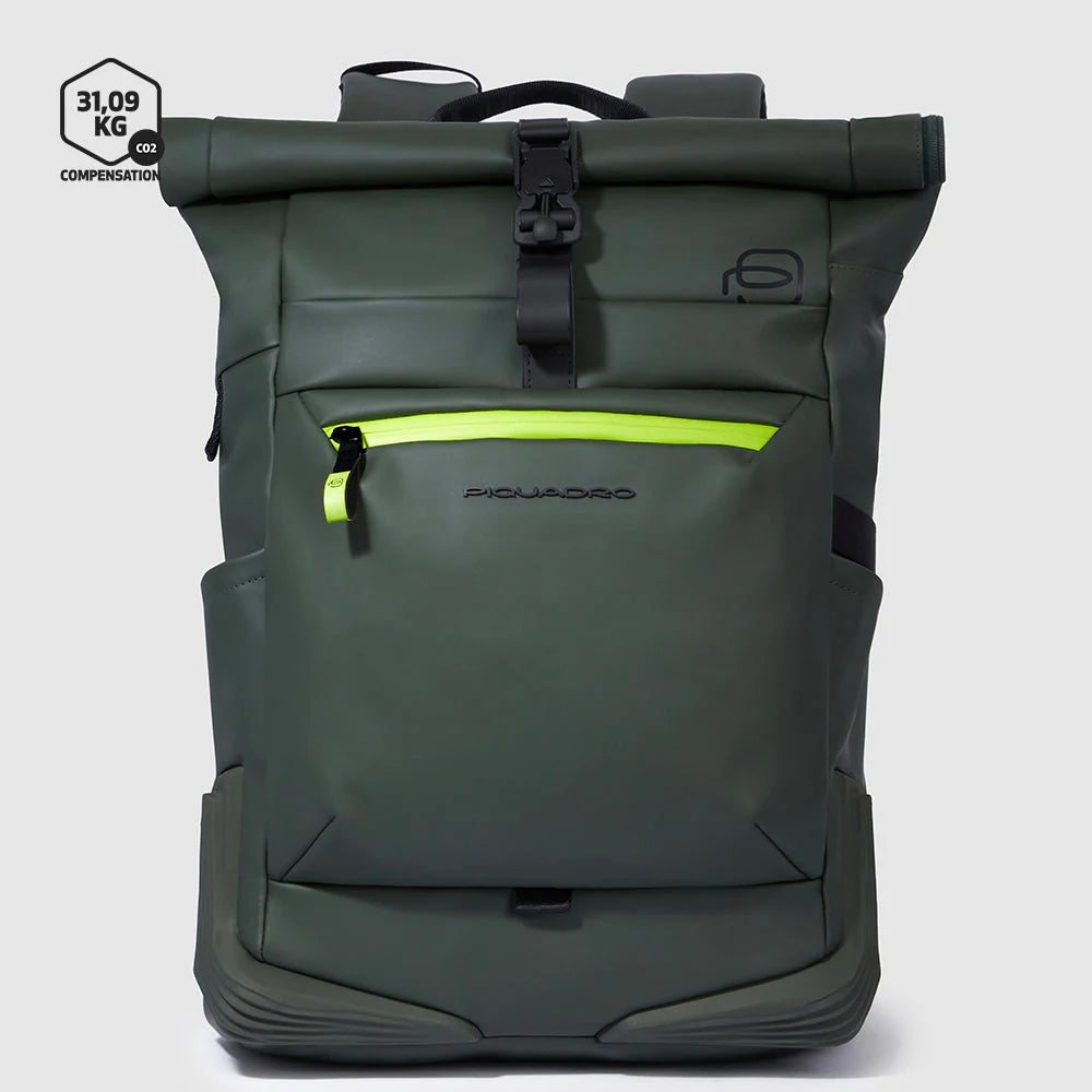 Zaino Piquadro roll-top resistente all'acqua porta pc 15,6"