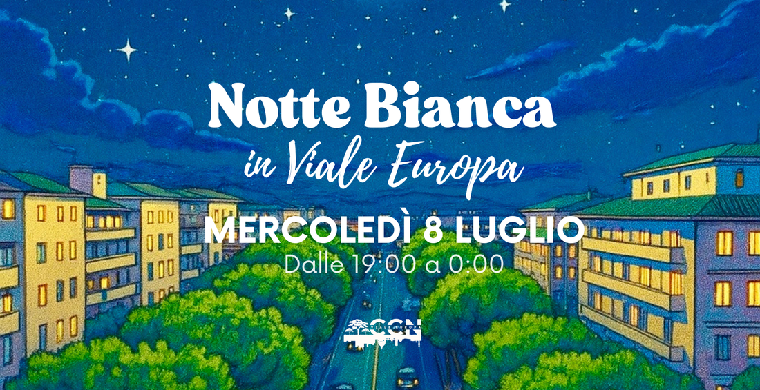 Notte Bianca in viale Europa 8 Luglio 2026