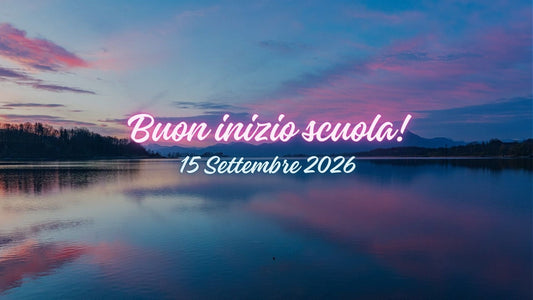 Buon inizio scuola!