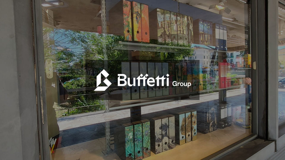 Raccoglitori artistici Buffetti: quando l'arte organizza i tuoi documenti