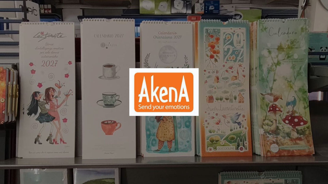 Agende Akena e Calendari 2027 alla Cartolireria Europa