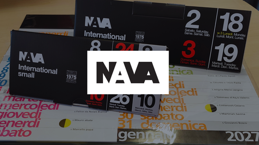 Nava è tornato! Dopo cinque anni tornano agende e calendari alla Cartolibreria Europa