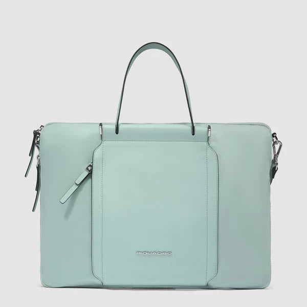 Borsa da lavoro donna sottile porta pc 15,6" Piquadro