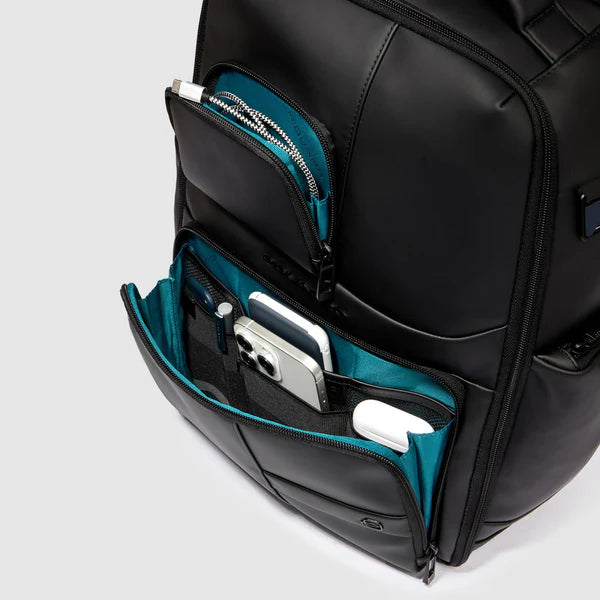 Zaino Piquadro uomo fast-check resistente all'acqua 15,6"